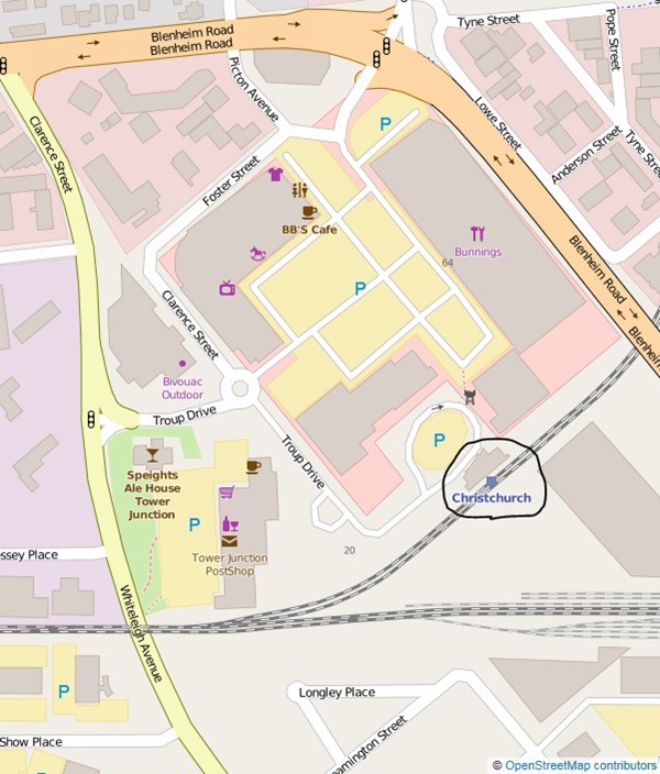 CHRISTCHURCH STATION / クライストチャーチ駅