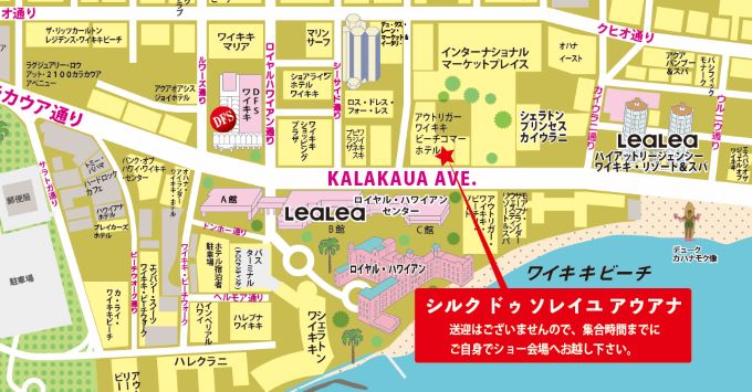 アウトリガー・ワイキキ・ビーチコマー・ホテル /2階ロビー劇場入口